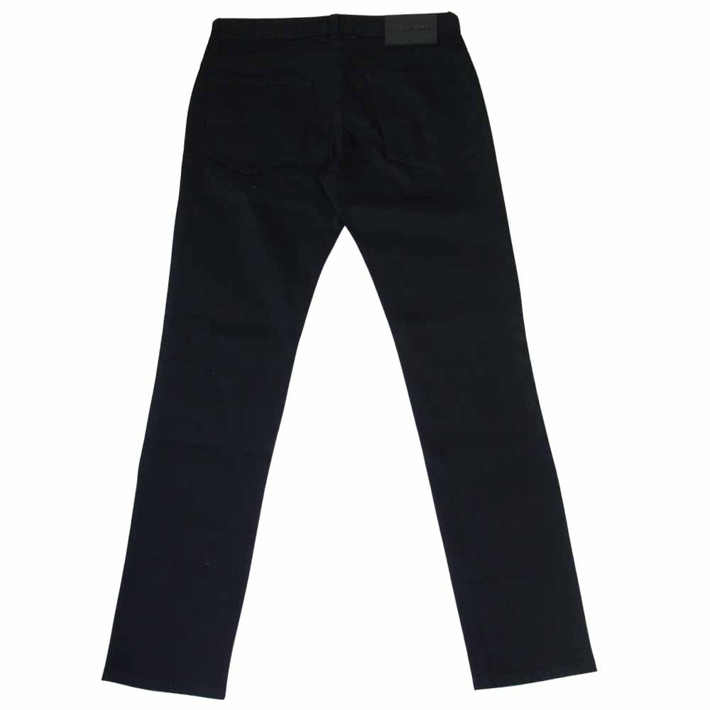 GIORGIO ARMANI ジョルジオアルマーニ 未使用 訳有 スキニー デニム パンツ ブラック系 29【中古】