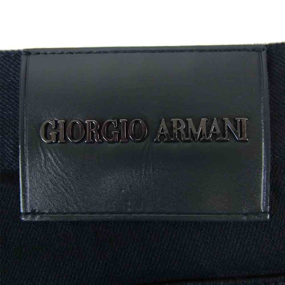 GIORGIO ARMANI ジョルジオアルマーニ 未使用 訳有 スキニー デニム パンツ ブラック系 29【中古】
