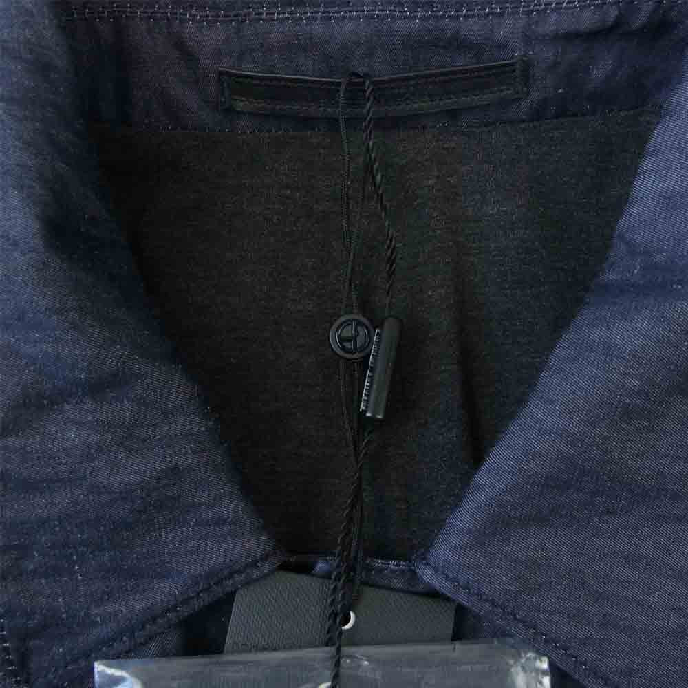 GIORGIO ARMANI ジョルジオアルマーニ 未使用 訳有 BLOUSON JACKET ブルゾン ジャケット インディゴブルー系 46【中古】