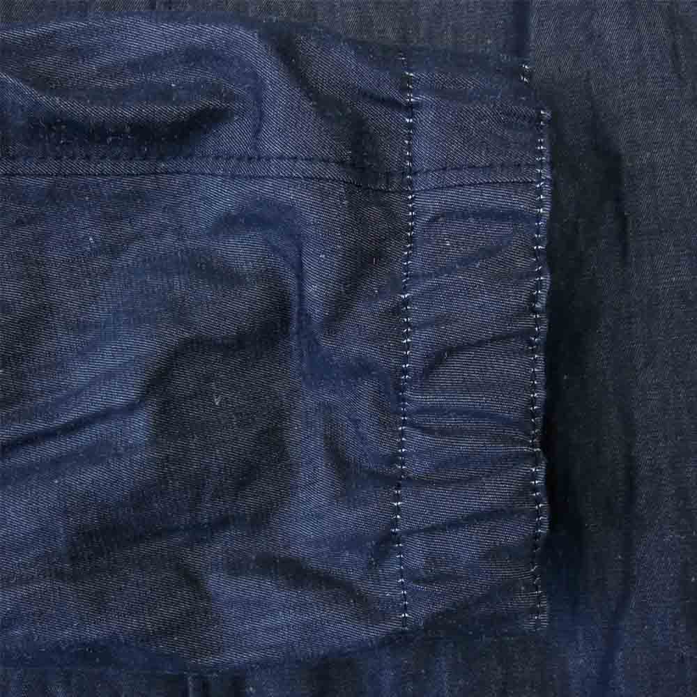 GIORGIO ARMANI ジョルジオアルマーニ 未使用 訳有 BLOUSON JACKET ブルゾン ジャケット インディゴブルー系 46【中古】