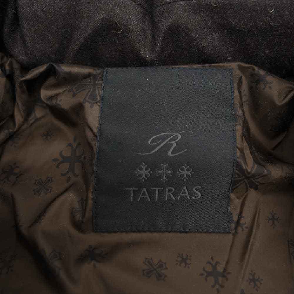 TATRAS タトラス LTA20A4581 CIMA ファー付き Rライン ダウン コート チャコールグレー系 02(M)【中古】