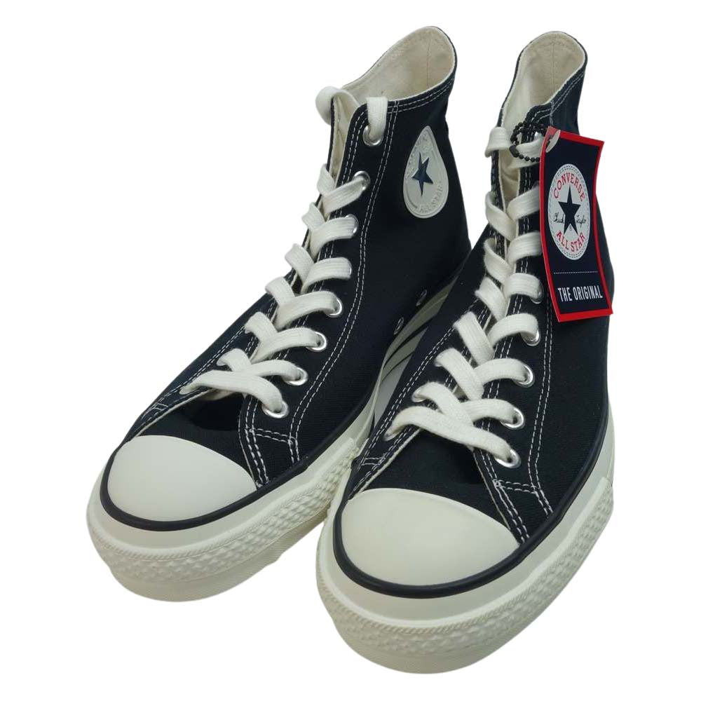 CONVERSE コンバース 20AW 日本製 ALL STAR J VTG 59 HI オールスター ハイカット スニーカー ブラック系 27.5cm【新古品】【未使用】【中古】
