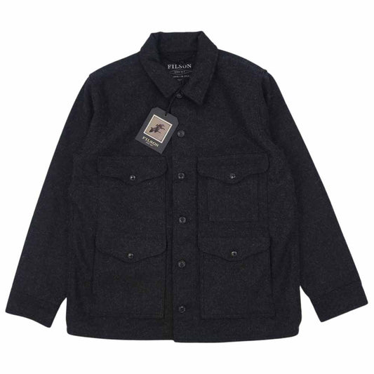 FILSON フィルソン 10043 Mackinaw Cruiser マッキーノ クルーザー ウール ジャケット ブラック系 M【新古品】【未使用】【中古】
