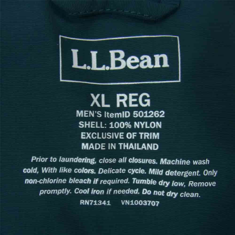 L.L.Bean エルエルビーン アノラック パーカー グリーン系 XL【美品】【中古】