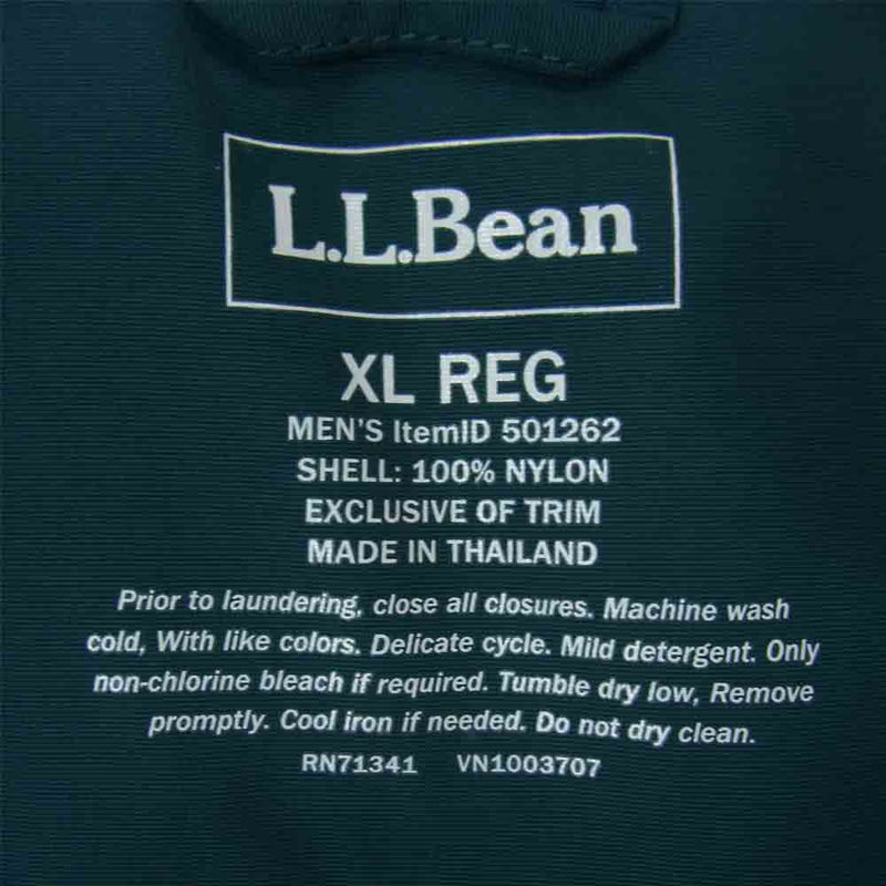 L.L.Bean エルエルビーン アノラック パーカー グリーン系 XL【美品