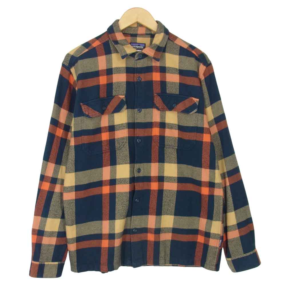 patagonia パタゴニア 12AW 53947 L/S Fjord Flannel Shirt ロング