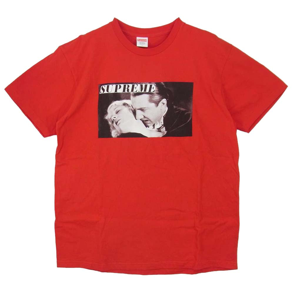 Supreme シュプリーム 19SS Bela Lugosi Tee ルゴシベーラ Tシャツ レッド系 L【中古】