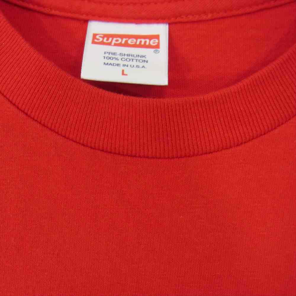 Supreme シュプリーム 19SS Bela Lugosi Tee ルゴシベーラ Tシャツ レッド系 L【中古】