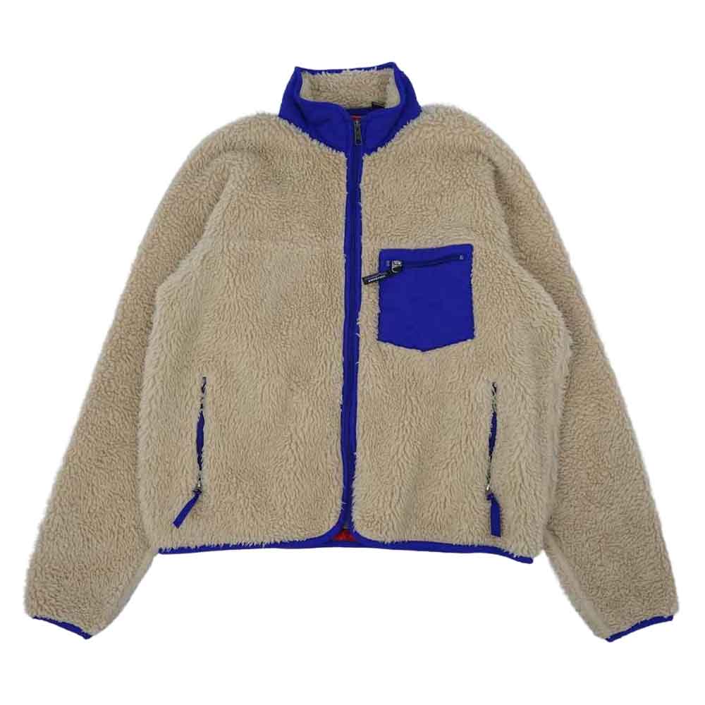 patagonia パタゴニア 00AW 23024 Classic Retro Cardigan クラシック レトロ カーディガン アイボリー系 L【中古】