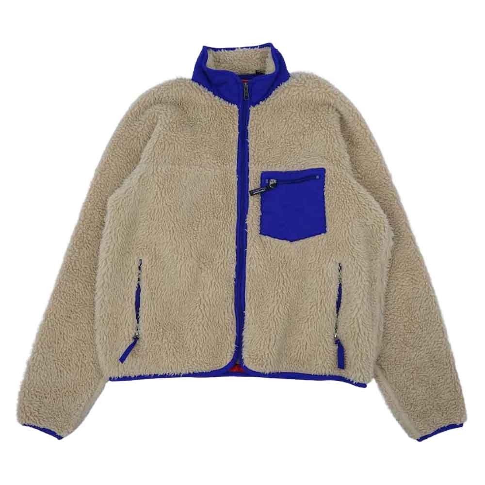 patagonia パタゴニア 00AW 23024 Classic Retro Cardigan クラシック レトロ カーディガン アイボリー系  L【中古】