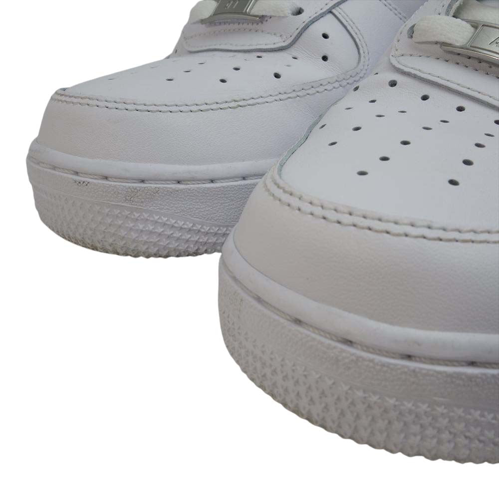 NIKE ナイキ 315122-111 AIR FORCE 1 07 LOW エア フォース 1 07 ロー スニーカー ホワイト系 27.5【美品】【中古】