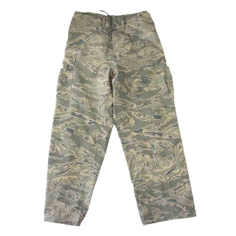 ミリタリー カモ トラウザー apecs パンツ カーキ系 S【中古】