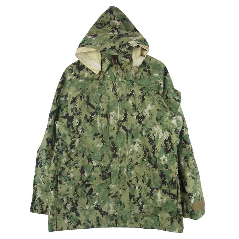 NWU ECWCS GORE-TEX TYPE 3 AOR2 M-R ゴアテックス ミリタリー ジャケット カーキ系 M【中古】