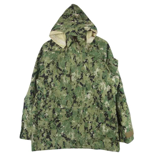 NWU ECWCS GORE-TEX TYPE 3 AOR2 M-R ゴアテックス ミリタリー ジャケット カーキ系 M【中古】