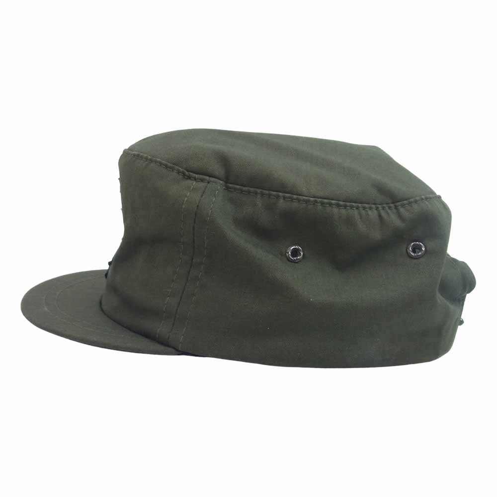 CHROME HEARTS クロムハーツ（原本無） CHプラス レザーパッチ ワーク キャップ カーキ系【中古】