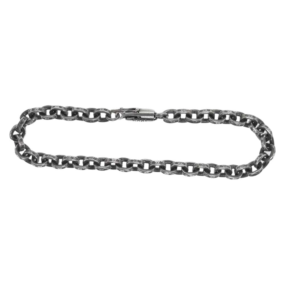 CHROME HEARTS クロムハーツ（原本無） PAPER CHAIN ペーパー チェーン ブレスレット シルバー系【中古】