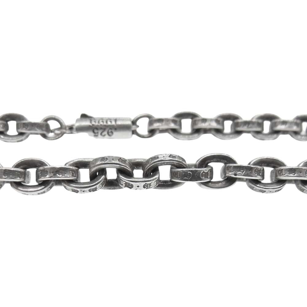 CHROME HEARTS クロムハーツ（原本無） PAPER CHAIN ペーパー チェーン ブレスレット シルバー系【中古】