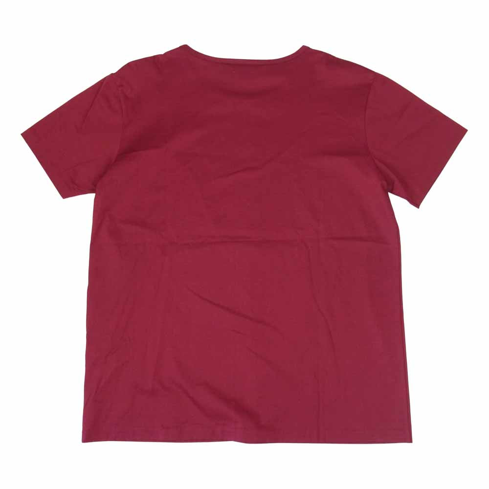THE RERACS ザリラクス コットン 半袖 tシャツ ワインレッド系 2【中古】