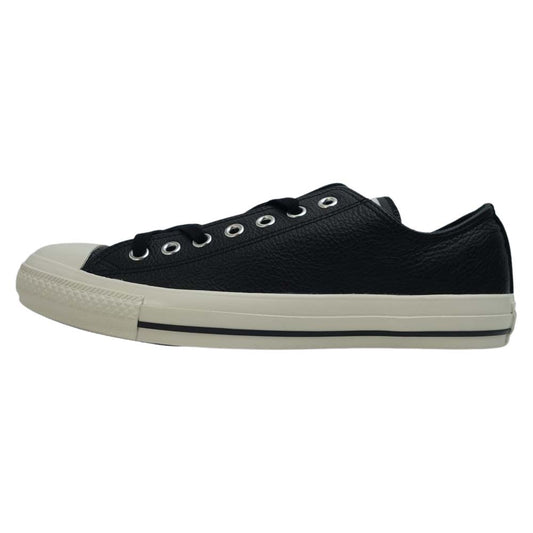 CONVERSE コンバース 1CL875 MHL マーガレットハウエル ALL STAR レザー オールスター US9 ブラック系 ホワイト系 27.5【新古品】【未使用】【中古】