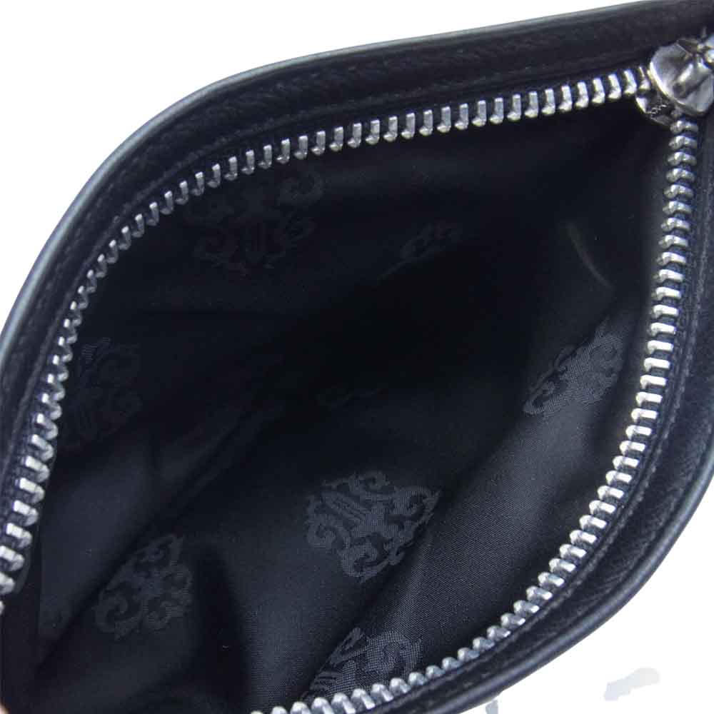 CHROME HEARTS クロムハーツ（原本無） ZPR CHANGE PURSE #2 チェンジパース ダガージップ コインケース ブラック系【中古】