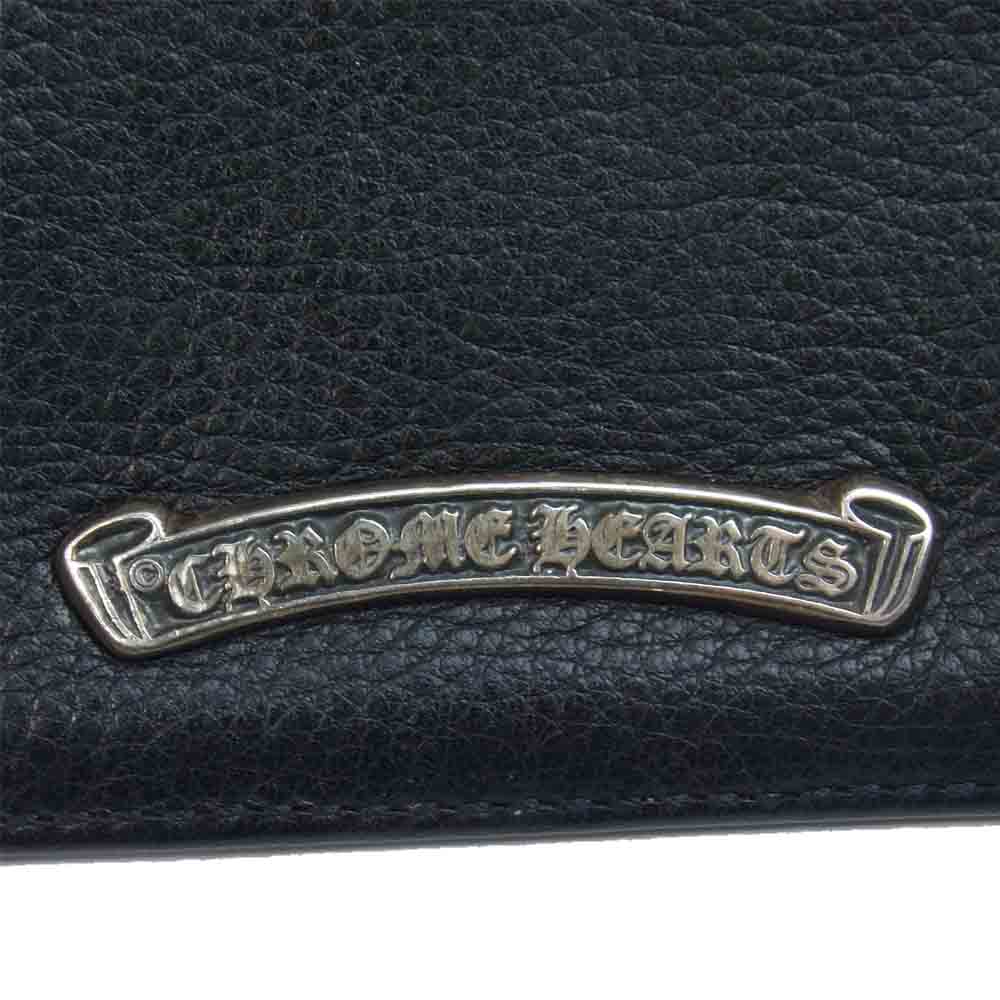 CHROME HEARTS クロムハーツ（原本無） ZPR CHANGE PURSE #2 チェンジパース ダガージップ コインケース ブラック系【中古】
