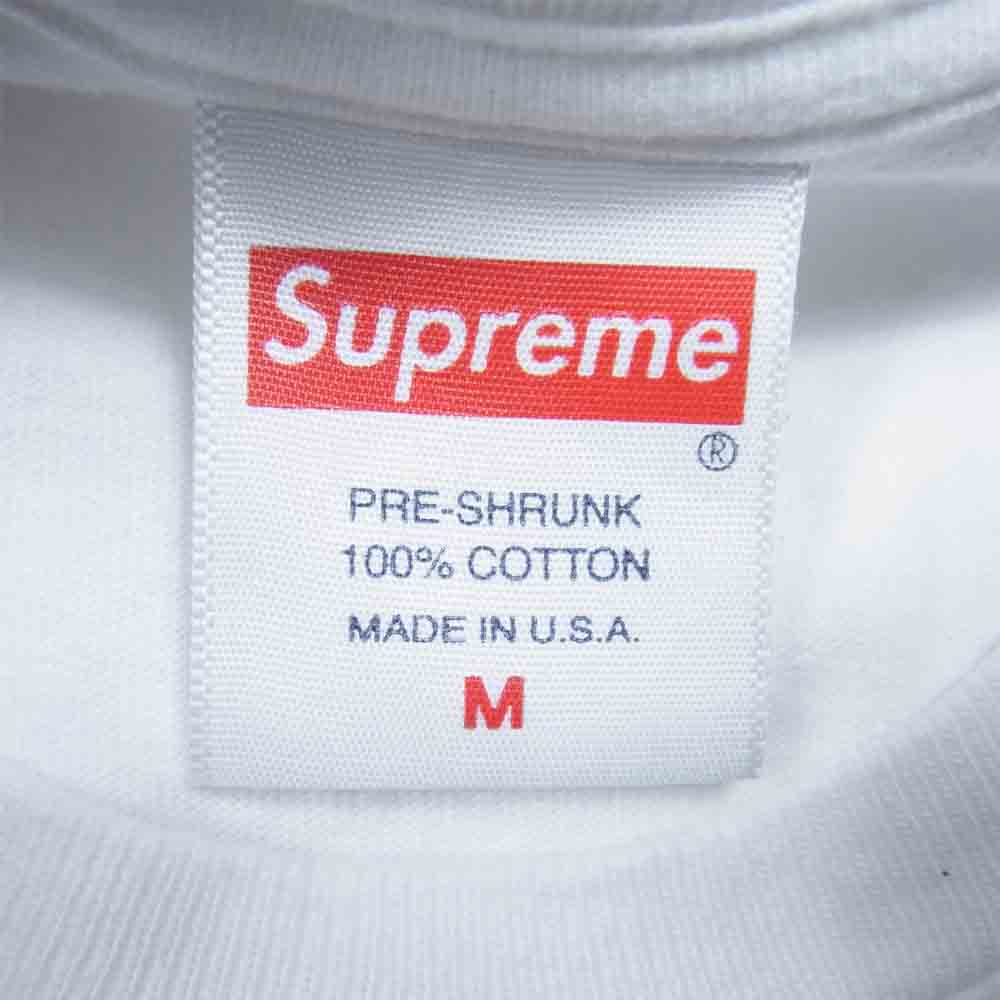 Supreme シュプリーム 20SS Anno Domini Tee アンノドミニ 半袖Tシャツ ホワイト系 M【中古】
