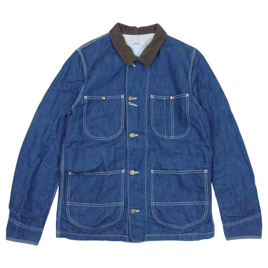 VISVIM ビズビム 13SS 0113105006006 SS COVERALL カバーオール デニムジャケット インディゴブルー系 3【中古】
