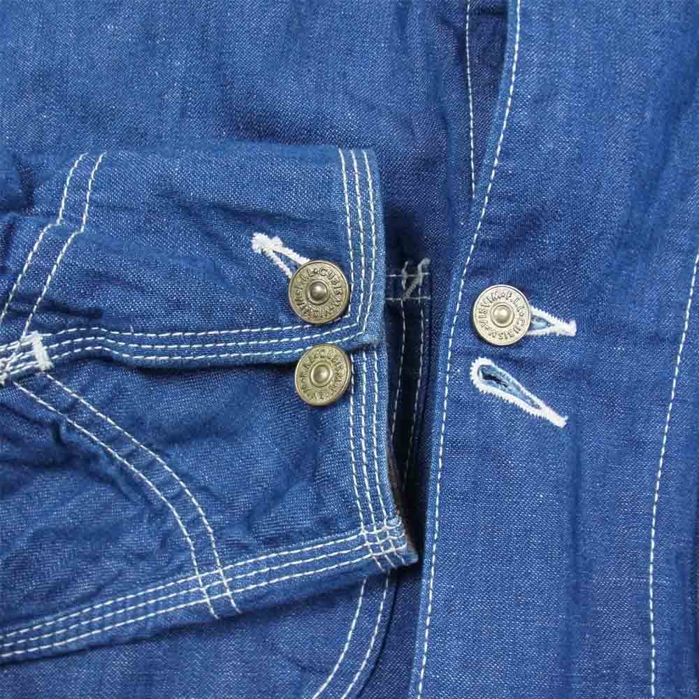 VISVIM ビズビム 13SS 0113105006006 SS COVERALL カバーオール デニムジャケット インディゴブルー系 3【中古】