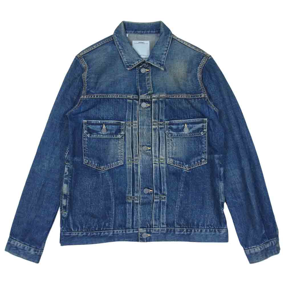 VISVIM ビズビム VS0002003 SOCIAL SCULPTURE 101 JKT デニムジャケット インディゴブルー系 3【中古】