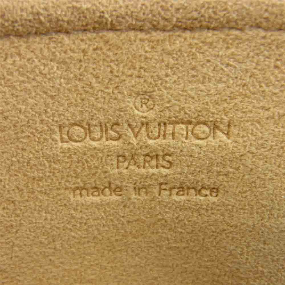 LOUIS VUITTON ルイ・ヴィトン M51852 モノグラム ポシェット ツイン GM ショルダー バッグ ブラウン系【中古】