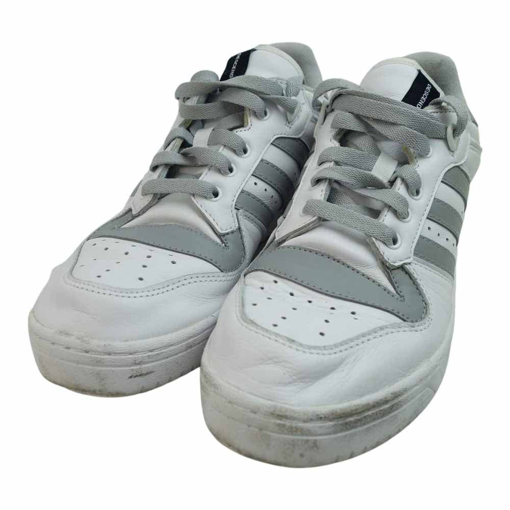 adidas アディダス BB7744 ×DESCENDANT RIVALRY LO ディセンダント ライバルリー ロウ スニーカー ホワイト系 26.5cm【中古】