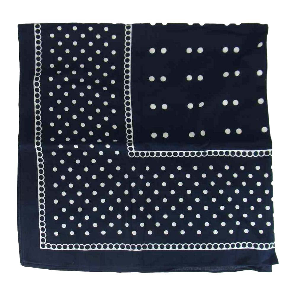 WTAPS ダブルタップス SHEMAGH ドット柄 大判 ストール スカーフ【中古】