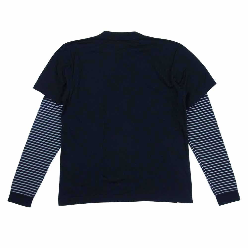 DESCENDANT ディセンダント LAYERED BORDER L/S TEE レイヤード