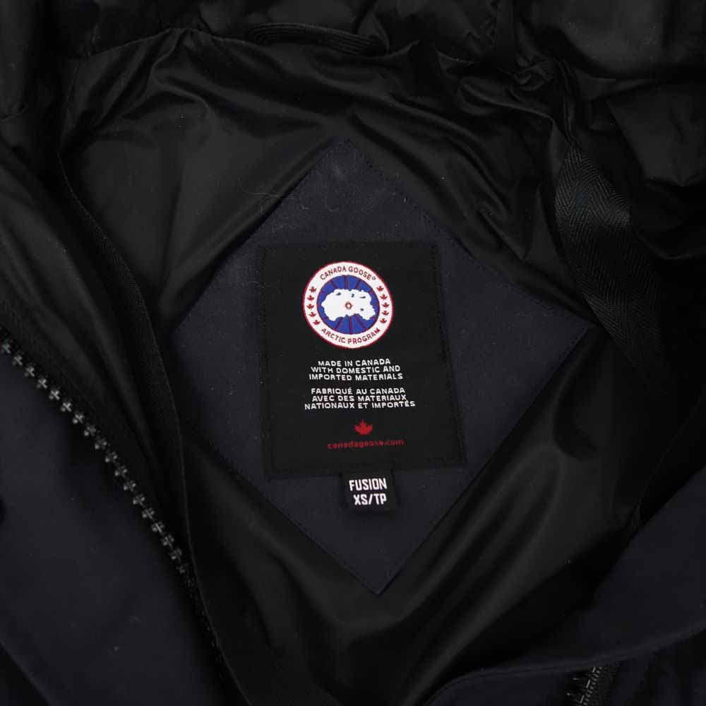 CANADA GOOSE カナダグース 3802LA SHELBURNE PARKA シェルバーン パーカ ダークネイビー系 XS【中古】