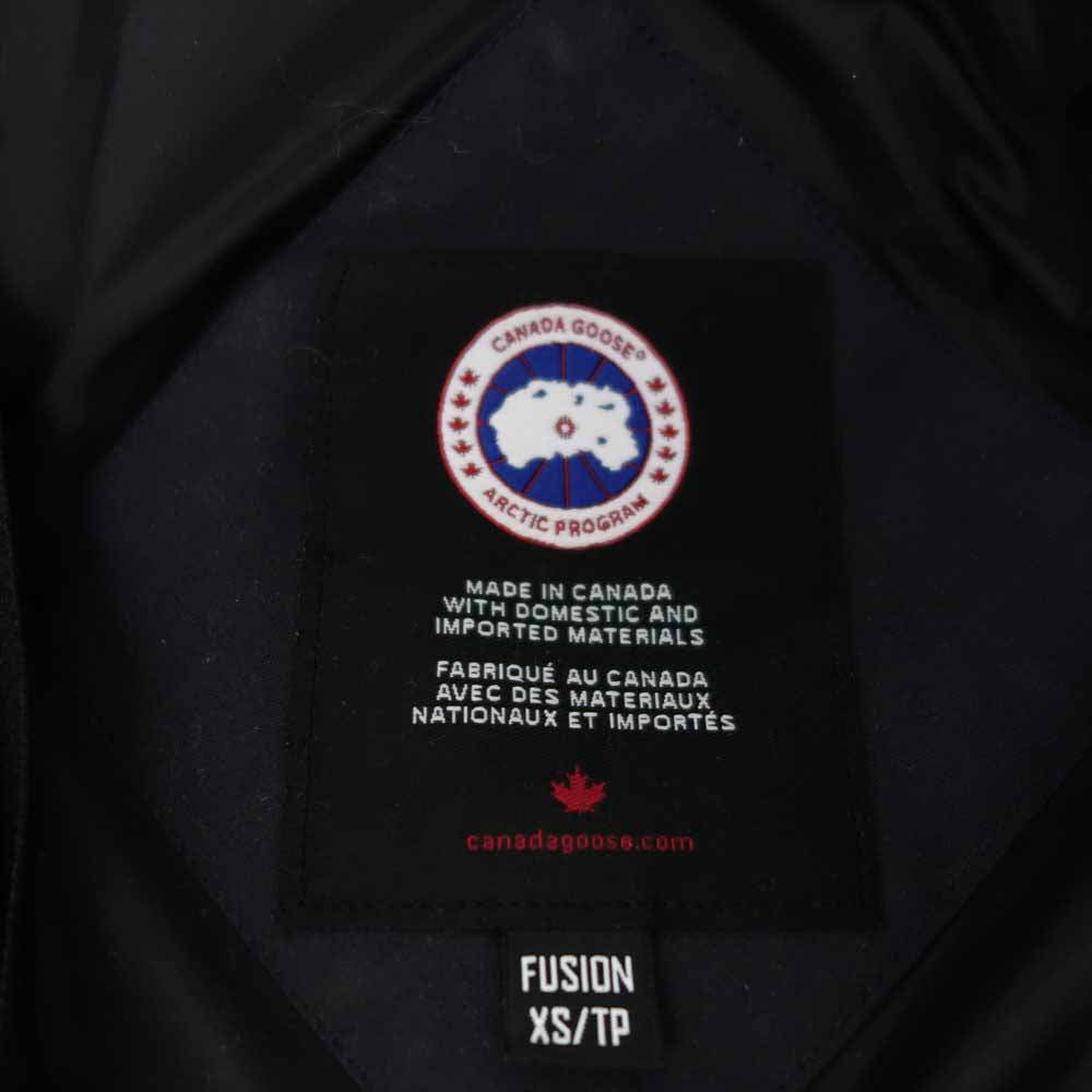 CANADA GOOSE カナダグース 3802LA SHELBURNE PARKA シェルバーン パーカ ダークネイビー系 XS【中古】