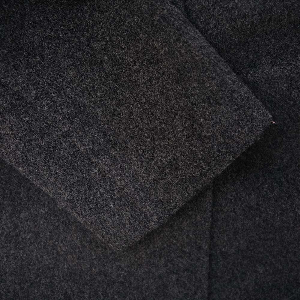 BURBERRY BLUE LABEL バーバリーブルーレーベル フード付き ウール コート グレー系 38【中古】