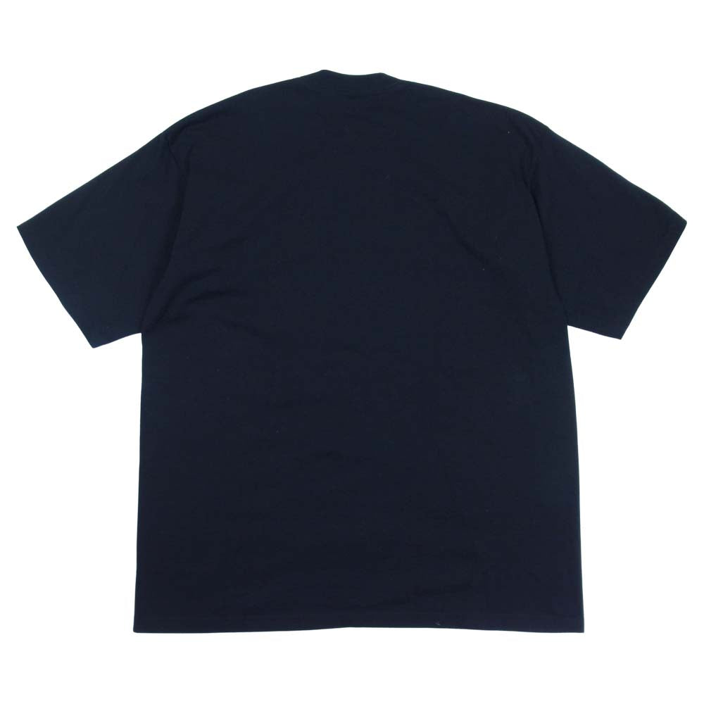 CALEE キャリー × POPEYE 20SS U.S.A製 PRINT Tee ロゴ クルーネック プリント 半袖Tシャツ ブラック系 XL【中古】