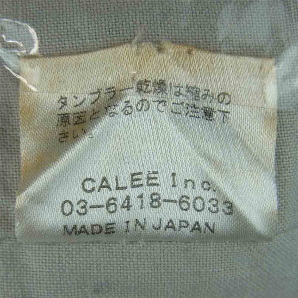 CALEE キャリー コットン ベスト ブラック系 L【中古】