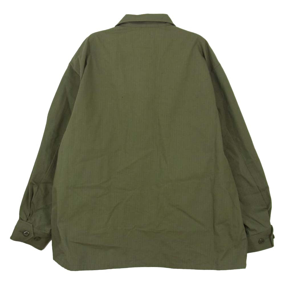 WTAPS ダブルタップス 202WVDT-SHM01 JUNGLE LS/NYCO RIPSTOP CORDURA ジャングル 長袖 シャツ コーデュラ リップストップ ミリタリー ジャケット M【中古】