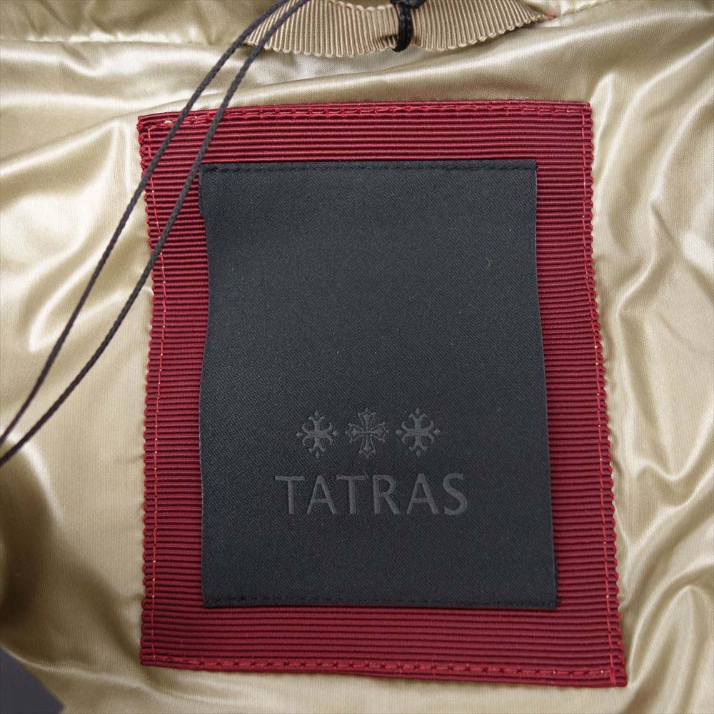 TATRAS タトラス 20AW LTLA20A4170-D 国内正規品 BRISA ブリーザ スタンドカラー パッカブル ダウンジャケット ベージュ系 02【新古品】【未使用】【中古】