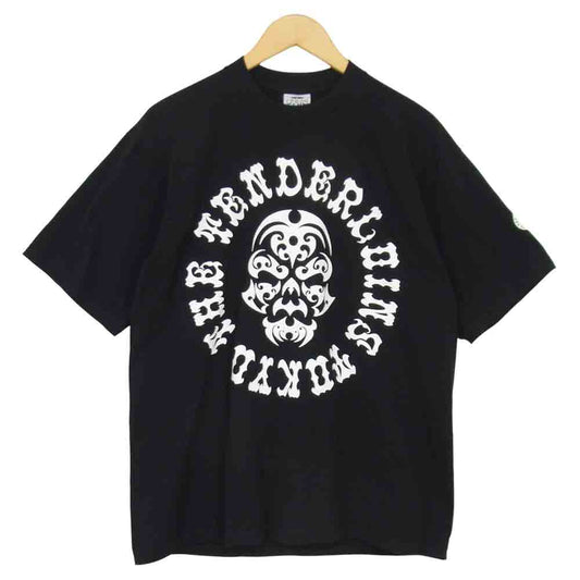 TENDERLOIN テンダーロイン T-TEE BS ボルネオスカル 半袖 Tシャツ ブラック系 L【美品】【中古】