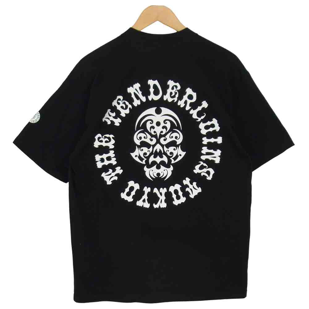 TENDERLOIN テンダーロイン T-TEE BS ボルネオスカル 半袖 Tシャツ ブラック系 L【美品】【中古】
