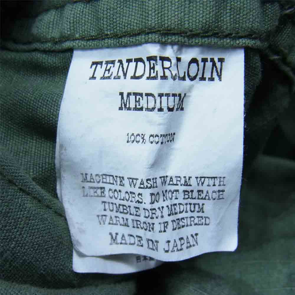 TENDERLOIN テンダーロイン T-ARMY JKT JF 迷彩 カモフラ ミリタリー ジャケット CAMO M【美品】【中古】