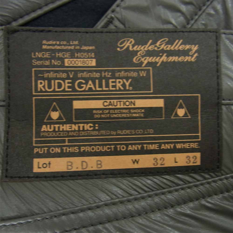 RUDE GALLERY ルードギャラリー 64509-4 ポリウレタン スキニー パンツ グレー系 4【中古】