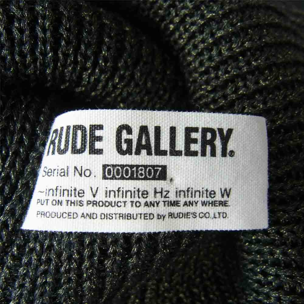 RUDE GALLERY ルードギャラリー アクリル ニット キャップ カーキ系【中古】