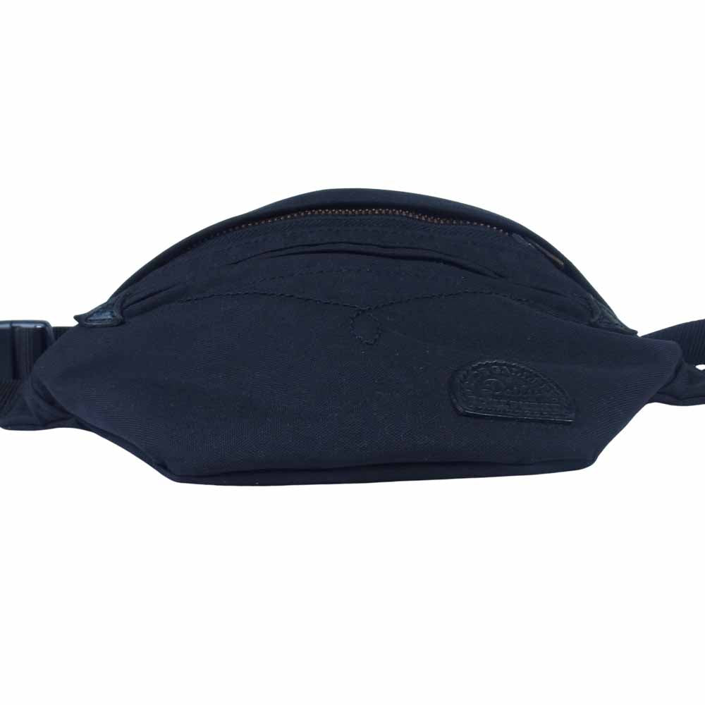 RUDE GALLERY ルードギャラリー DAILY EQUIPMENT レザー パッチ ナイロン ボディバッグ ブラック系【中古】