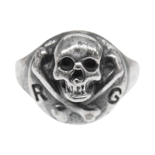 RUDE GALLERY ルードギャラリー RG刻印 スカル リング【中古】