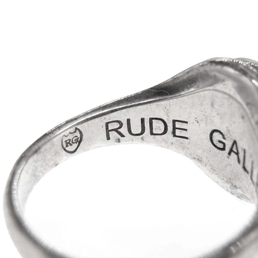 本物・刻印有】RUDE GALLERY ルードギャラリー スカルリング 925