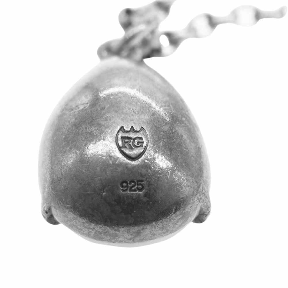 RUDE GALLERY ルードギャラリー ティアドロップ クリアストーン ペンダント【中古】