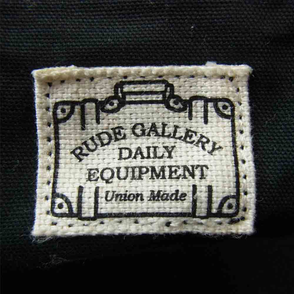 RUDE GALLERY ルードギャラリー DAILY EQUIPMENT レザー ボストン ジム バッグ ブラック系【中古】